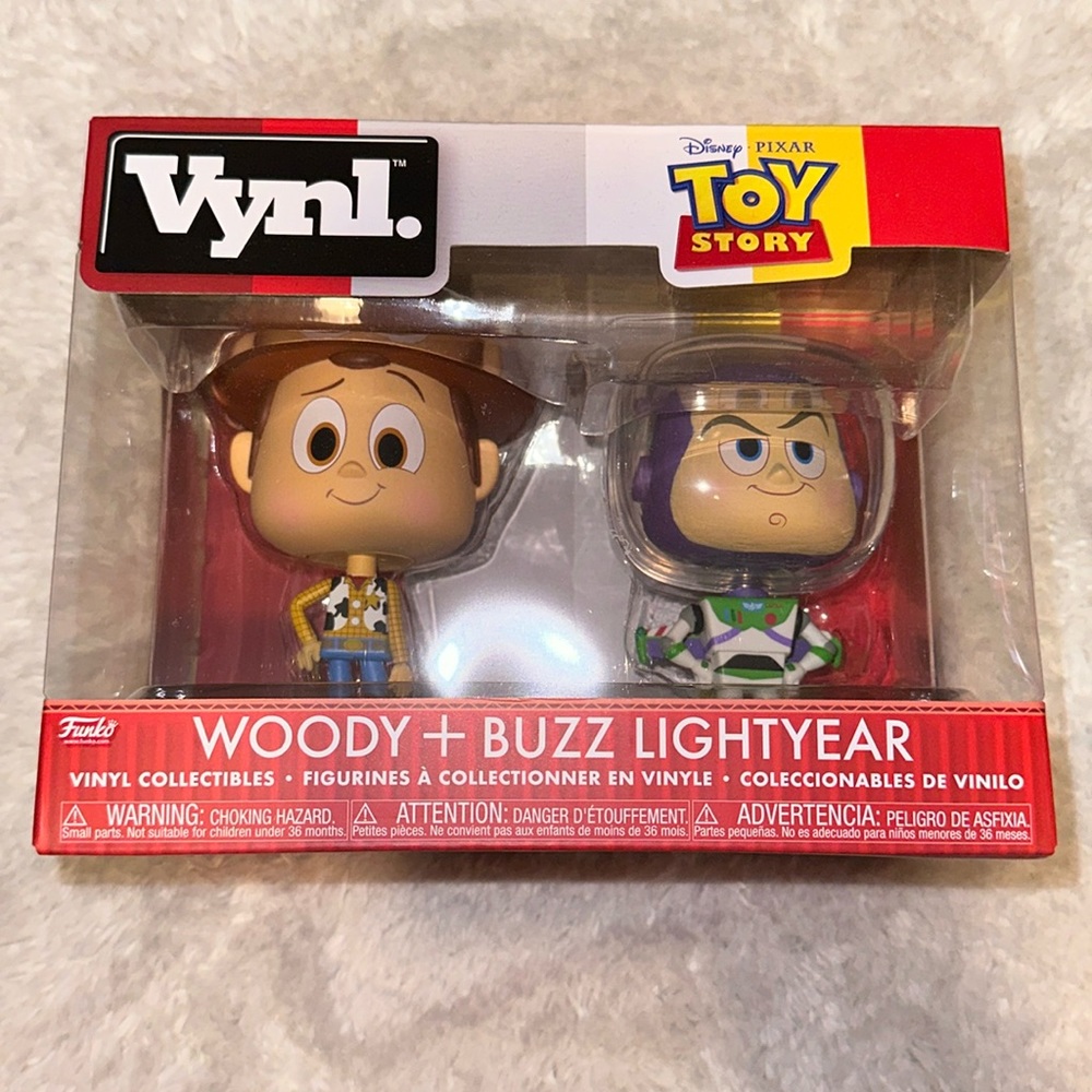 Funko VYNL: Toy Story-Woody and Buzz Collectible Figure -Vinyl
